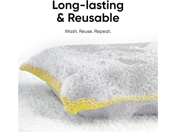 Microfiber Non Scratch Dish Sponge 24 Pack