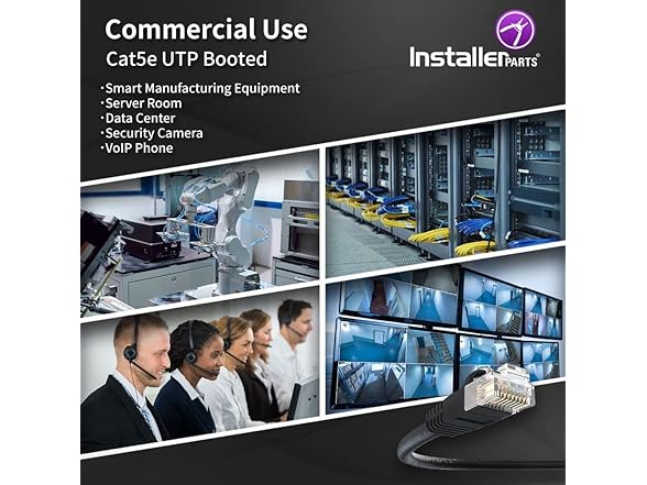 InstallerParts Ethernet Cable CAT5E Cable