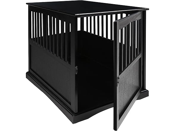 Casual Home Wooden Large Pet Crate, End Table