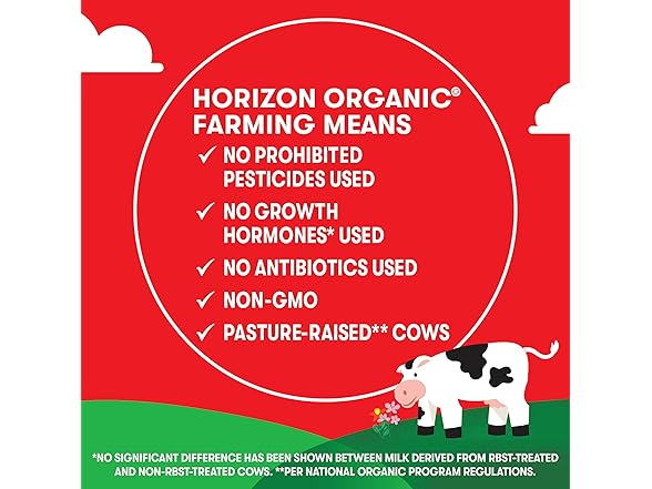6PK Horizon Organic Shelf Stable 1% Lowfat Milk