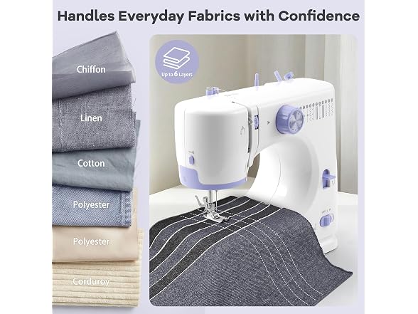Beginner-Friendly Mini Sewing Machine