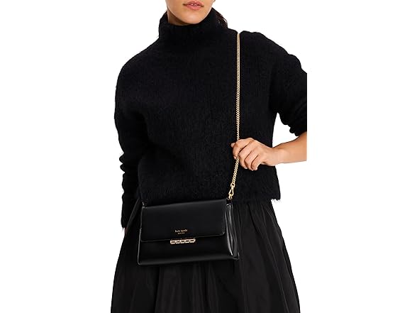 Kate Spade Grace Lock Leather Clutch