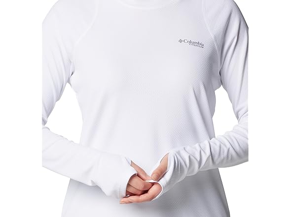 Columbia Wmns Hoodie White (L)