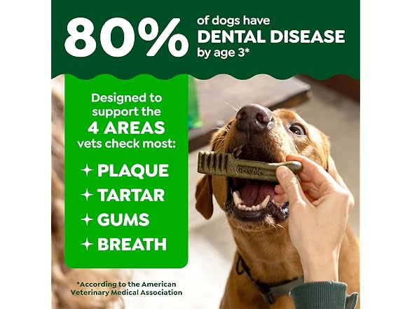 130CT Greenies Veterinarian-Recommended Adult Dog Treats