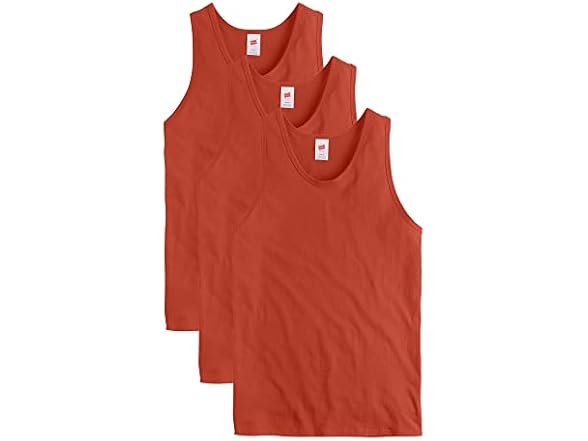 Hanes Mens Tank Top Pack White (S)