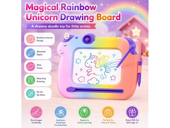MEJCFARI Magnetic Drawing Board