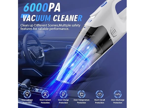 FUOAYOC Handheld Vacuum Cordless