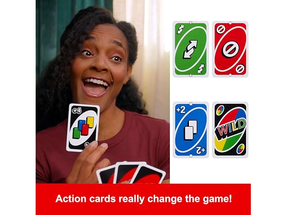 Mattel Games UNO Color & Number Matching Card Game f
