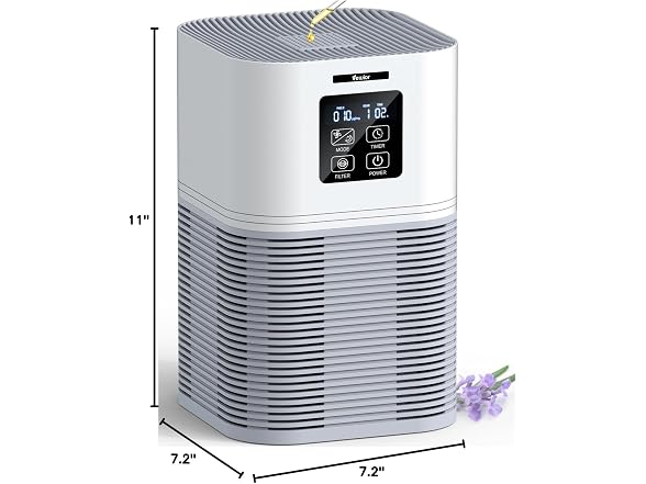 VEWIOR H13 HEPA Air Purifier 1200 sq.ft