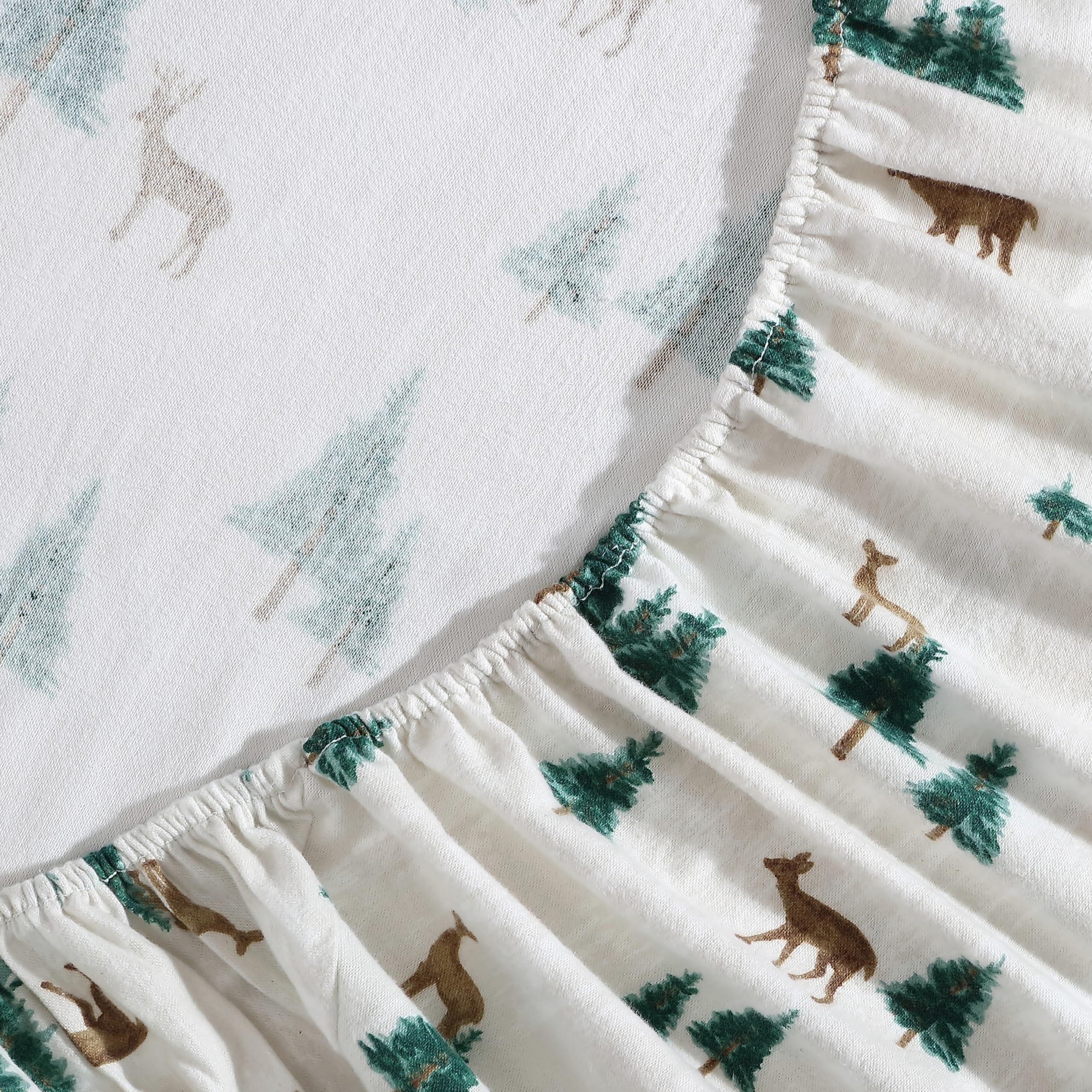 Eddie Bauer - Deer Flannel Sheets - Gallery 8