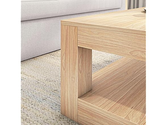 Plank+Beam Modern Rectangular Coffee Table