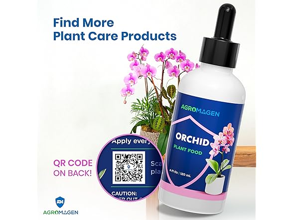 AgroMagen Plant Food 4oz Orchid