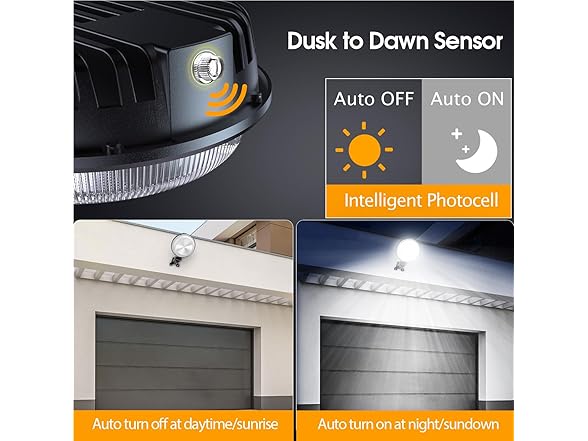 150W 20000LM Dusk to Dawn Outdoor Lighting