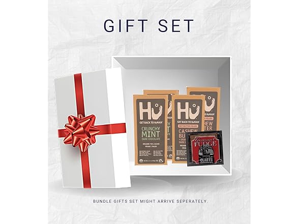 5 Item Set- Hu Chocolate Mint & Orange & Claeys Fudge