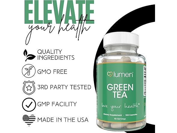 Lumen Naturals Green Tea Supplement