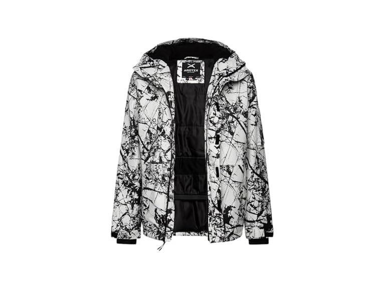 Arctix Men's Icecap Jacket, Cracked Marble White, X-Large