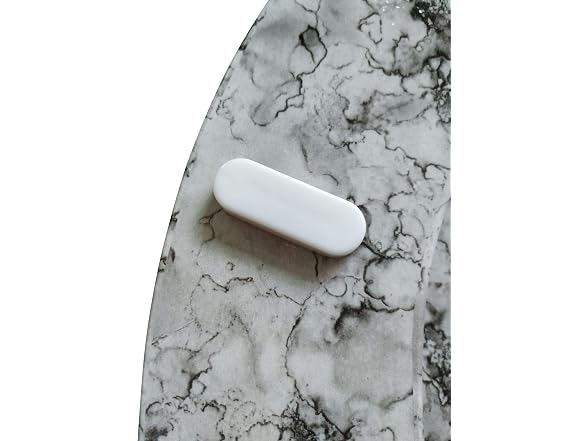 American Dream 17" Marbleized Wood Toilet Seat
