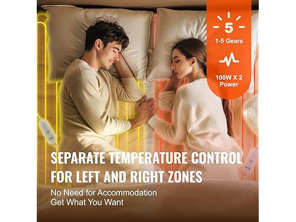 VEVOR Heated Mattress Pad