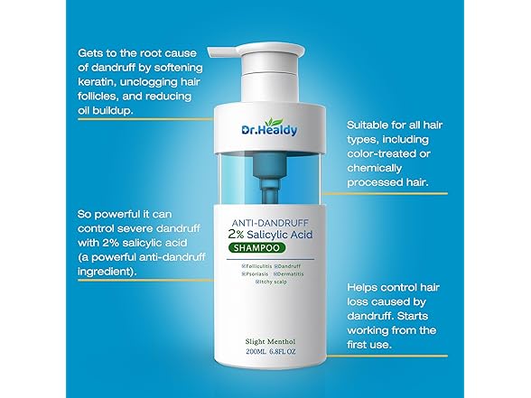 Anti-Dandruff Shampoo and conditioner set