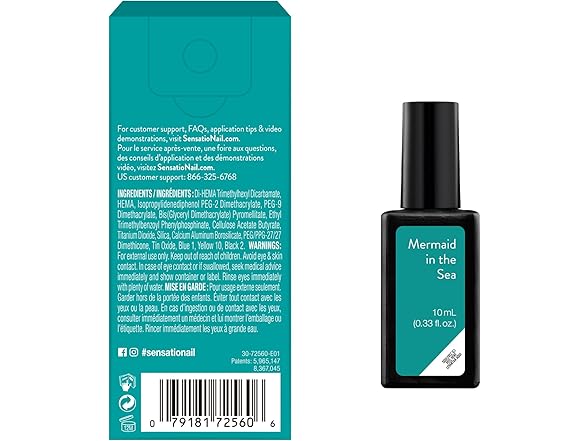 Sensationail Express Gel One Step Nail Polish Mermaid