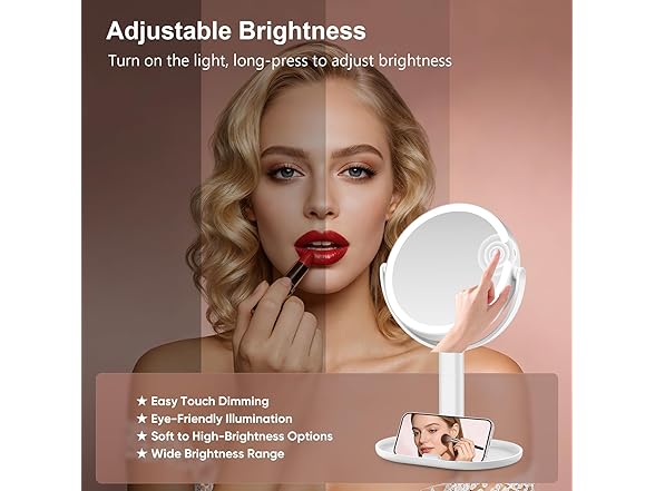 GONOBLE Lighted Makeup Mirror