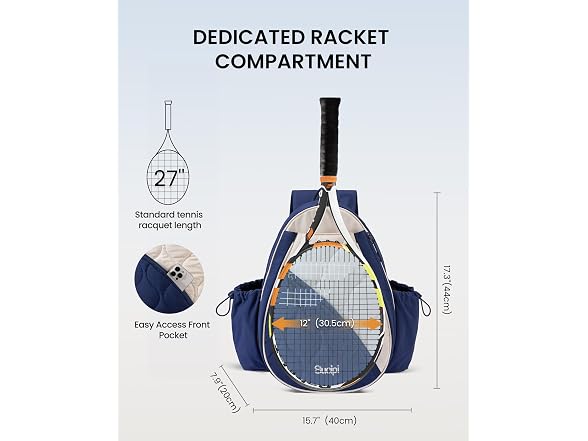 Sucipi Tennis Bag for Women & Men