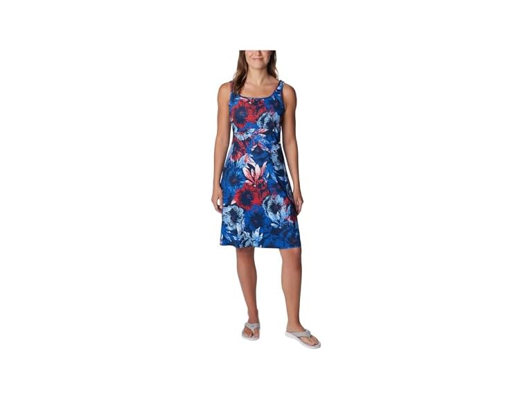Columbia Women's Freezer III Dress, Collegiate Navy Roselles, X-Small