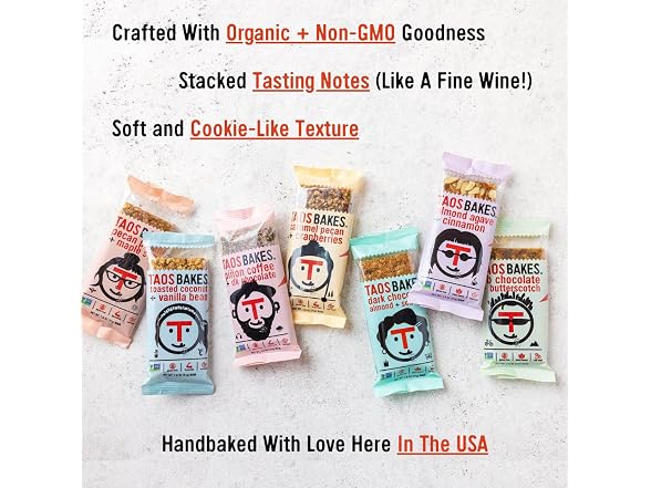  Taos Bakes Snack Bars 