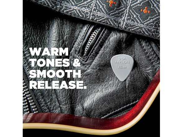 (12 Pack) Jim Dunlop Nylon Standard Pick .73MM