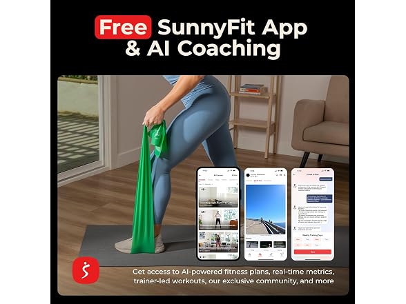 Sunny Health & Fitness 5-Level Resistance Band Set