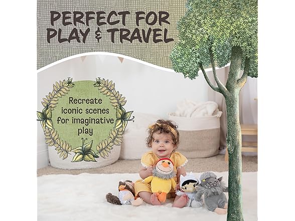 Kids Preferred Where The Wild Things are 4 Piece Plush Set