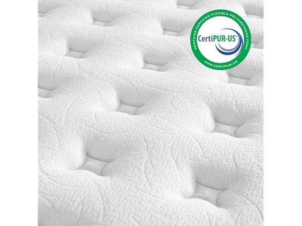 10 inch Gel Memory Foam Hybrid Mattress
