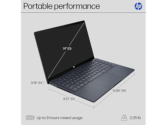 HP Pavilion x360 14" 2-in-1 Laptop