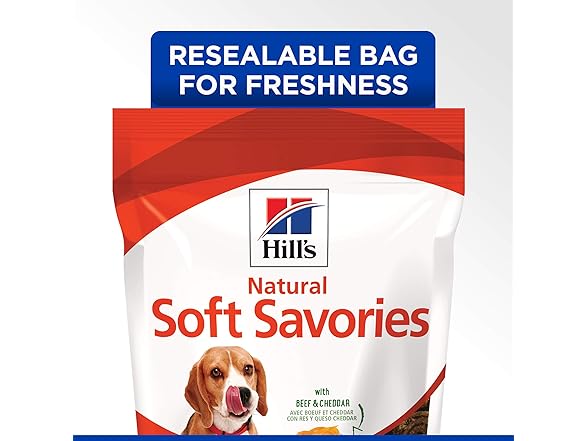 Hill's Soft Savories Beef Treats 8oz
