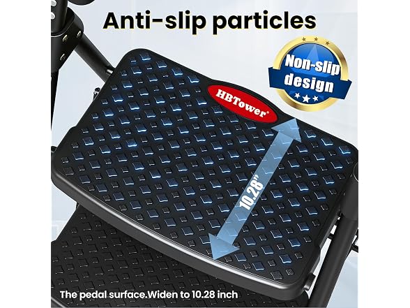HBTower 5 Step Ladder Anti-Slip Pedal