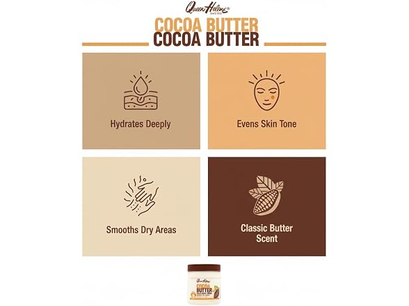 Queen Helene Cocoa Butter Face Cream 4.8oz