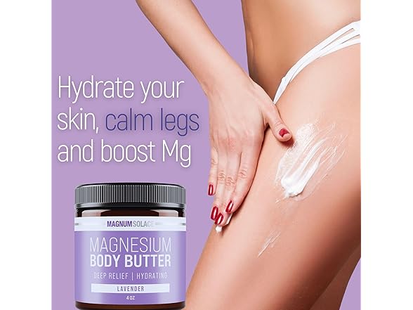 Magnum Solace butter 4 Oz. Magnesium Body Butter