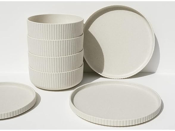 Mesa Wheat PolyPro 12 Piece Dinnerware Set-