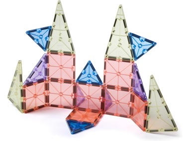 $18.99, Was $25.23, 24% Off! MAGNA-TILES Color Shop 20-Piece Tile Set Pastel dealfomo