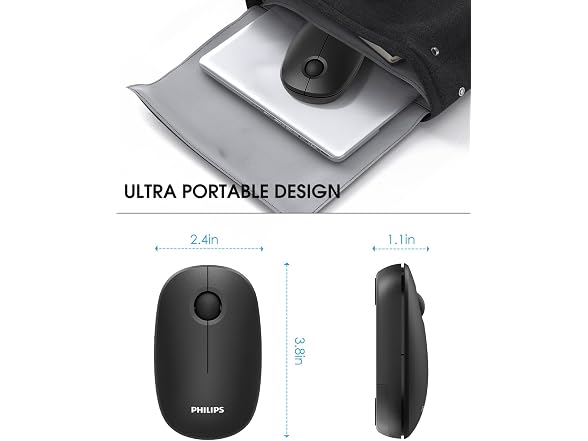 PHILIPS Wireless Quiet Mouse