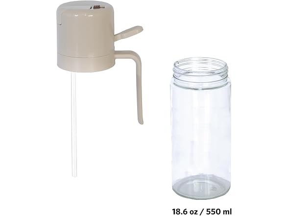 Glad 2 in 1 Oil Dispenser, 18.6oz/550ml 