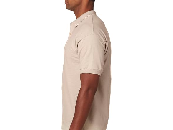 Gildan Men (L) Ultra Cotton Pique Polo Shirt