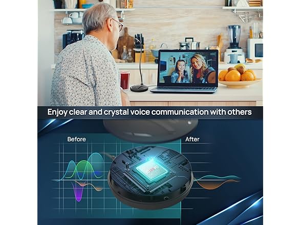 JOUNIVO USB Streaming Microphone