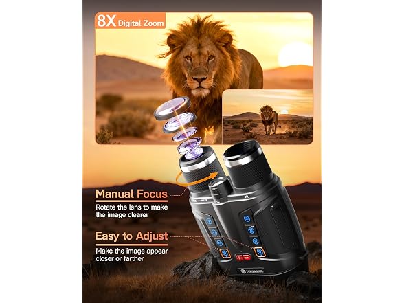 TERUNSOUl Night Vision Goggles - Smart