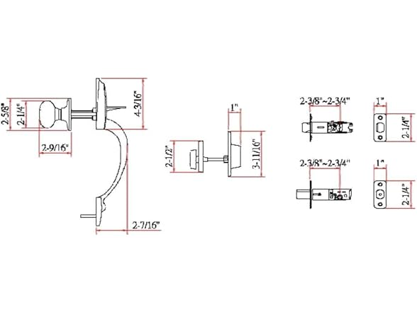 Design House Design House 753533 Coventry Handleset w