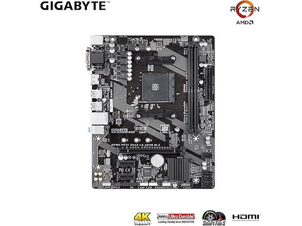 Gigabyte GA-A320M-S2H AMD A320 Socket