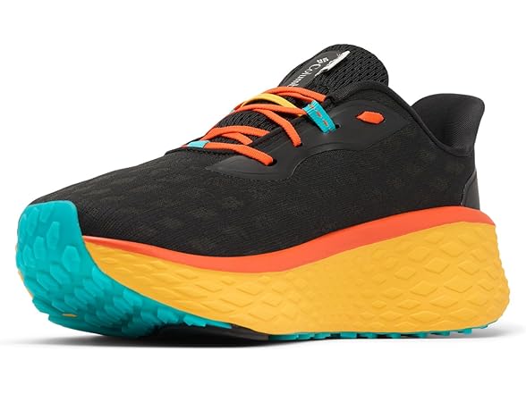 Columbia Mens Konos, Black/Red Quartz, 7.5