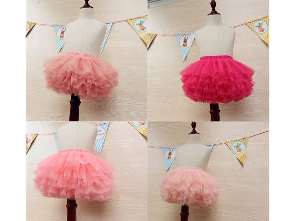 elamccor Kids (6-8 Ye) Baby Girls' Tutu Skirt Todd