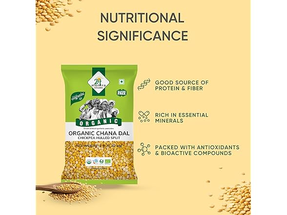 24 Mantra Organic Chana Dal 4 lb