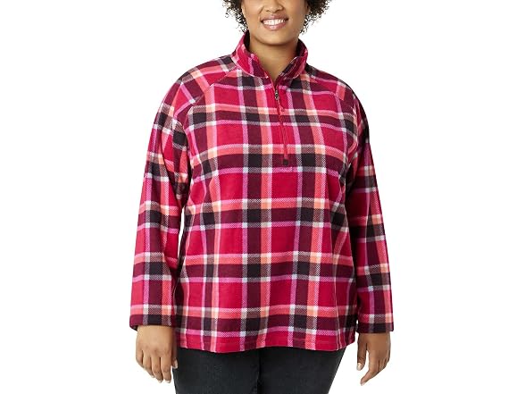 Eddie Bauer Women (L) Quarter Zip Fleece Pullover